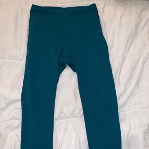 turquoise 90 degree workout leggings
